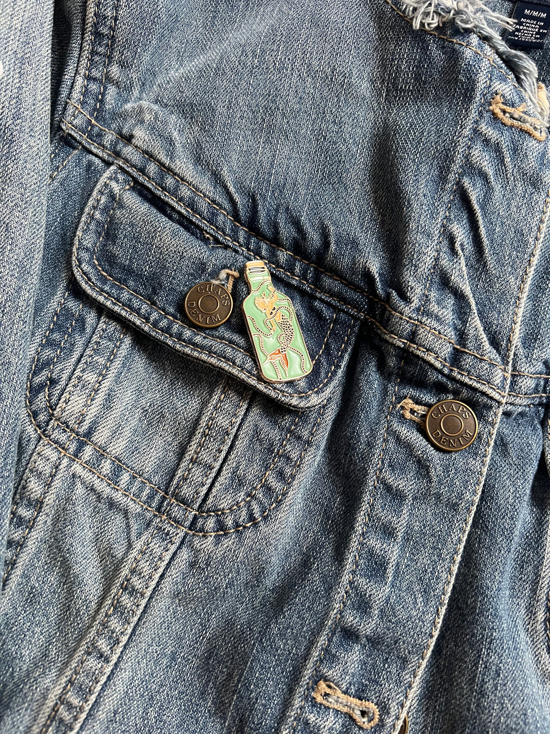 Beach Vibes Denim Jacket