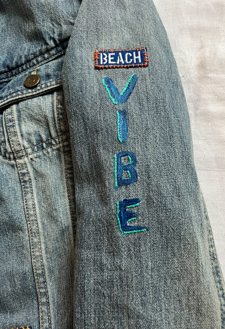 Beach Vibes Denim Jacket