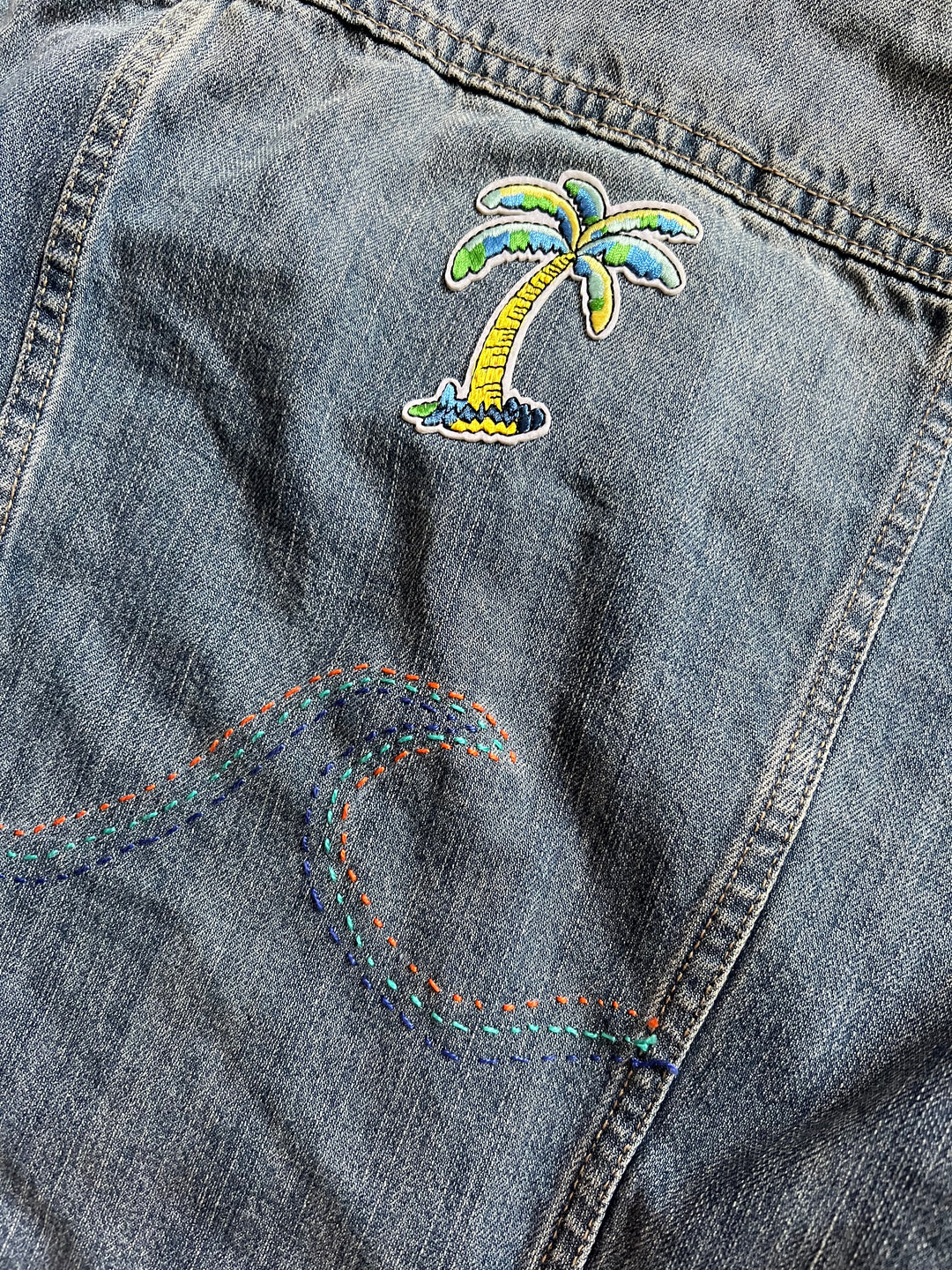 Beach Vibes Denim Jacket